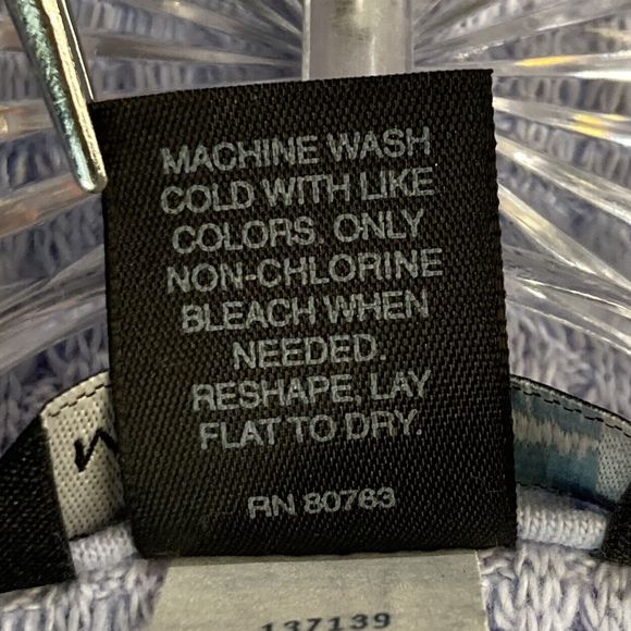 Moda International Womens Baby Blue Long Sleeve Waffle-Knit Hooded Sweater Sz XS - Picture 8 of 12